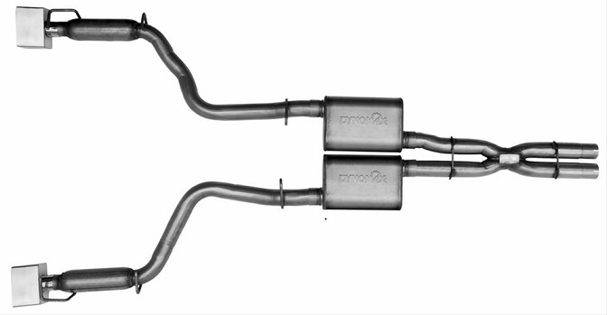 Dynomax Ultra Flo Exhaust System 08-14 Dodge Challenger 5.7L - Click Image to Close